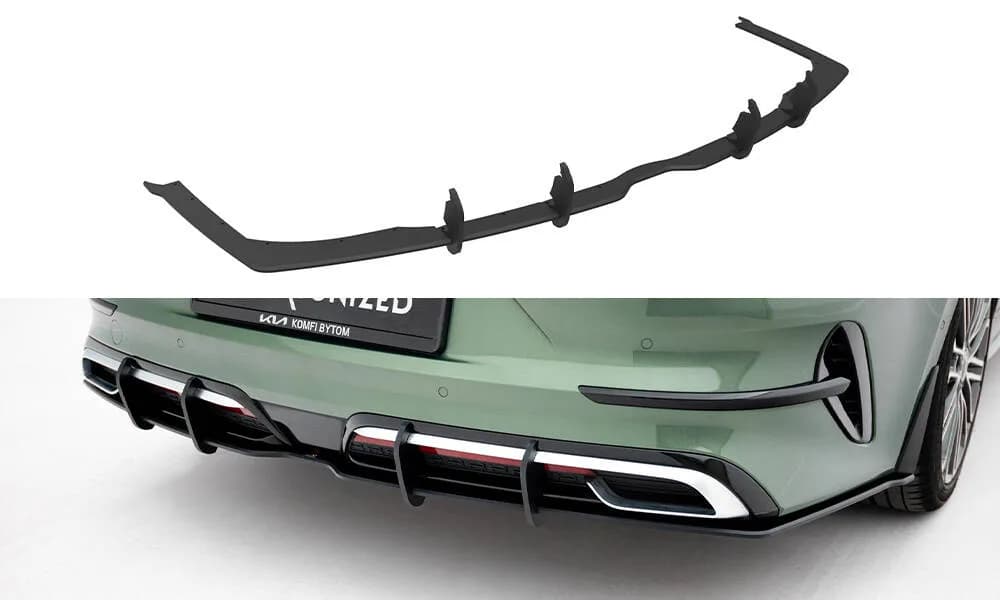 Задній дифузор Street Pro Maxton Kia Proceed GT-Line Mk1 Facelift - фото My Tuning Lab