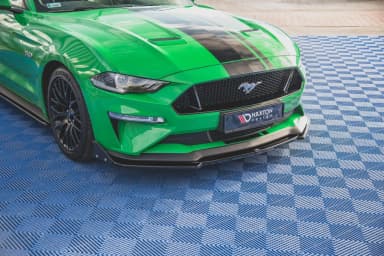 Передній сплітер V.2 + Flaps Maxton Ford Mustang GT Mk6 Facelift - фото My Tuning Lab