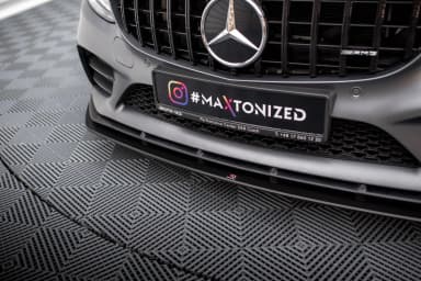 Передній сплітер Street Pro Maxton Mercedes-AMG C43 Coupe / Cabrio C205 Facelift / A205 Facelift - фото My Tuning Lab