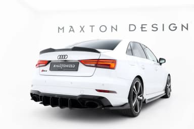 Задній дифузор Street Pro V.2 Maxton Audi RS3 Sedan 8V Facelift - фото My Tuning Lab