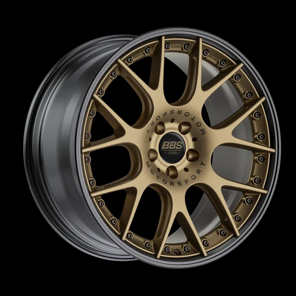 Легкосплавний диск 20" BBS CH-R 2 20x9,5 ET40 5x120 бронза сатиновий - фото My Tuning Lab