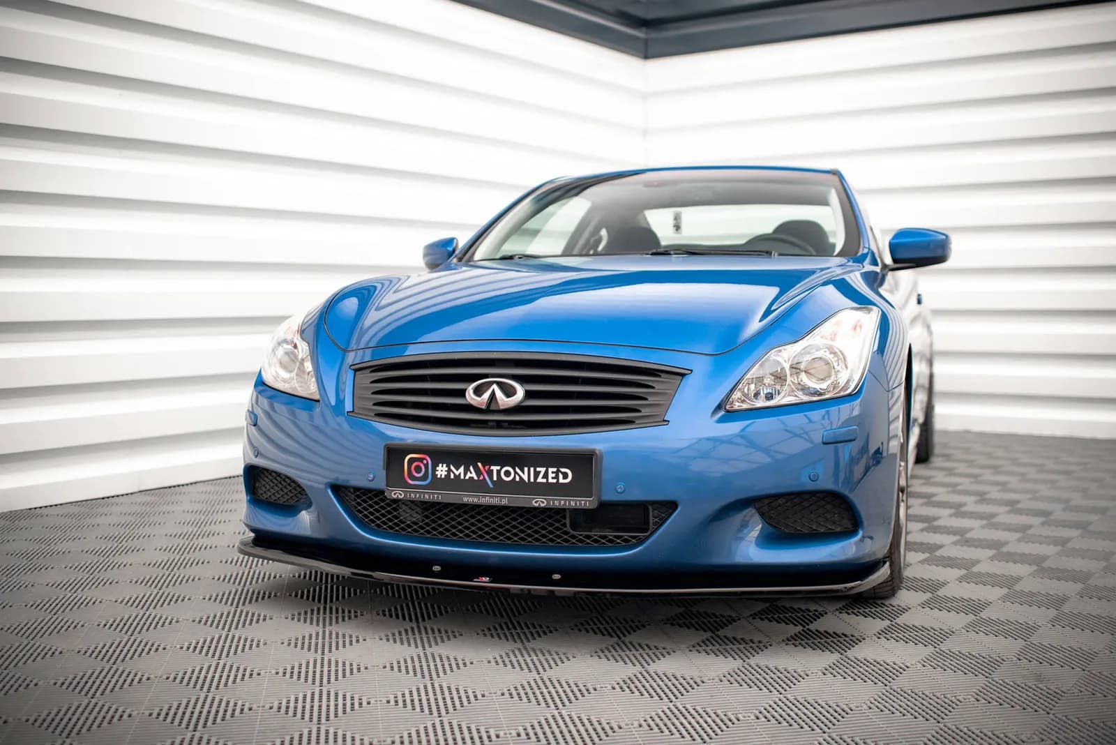 Передній сплітер Maxton Infiniti G37 Coupe - фото My Tuning Lab