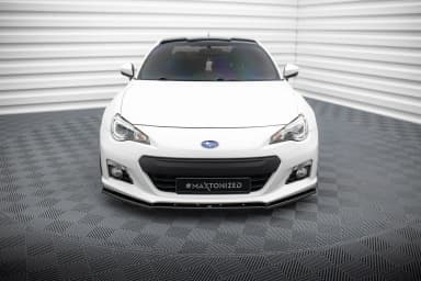 Передній сплітер V.4 Maxton Subaru BRZ - фото My Tuning Lab
