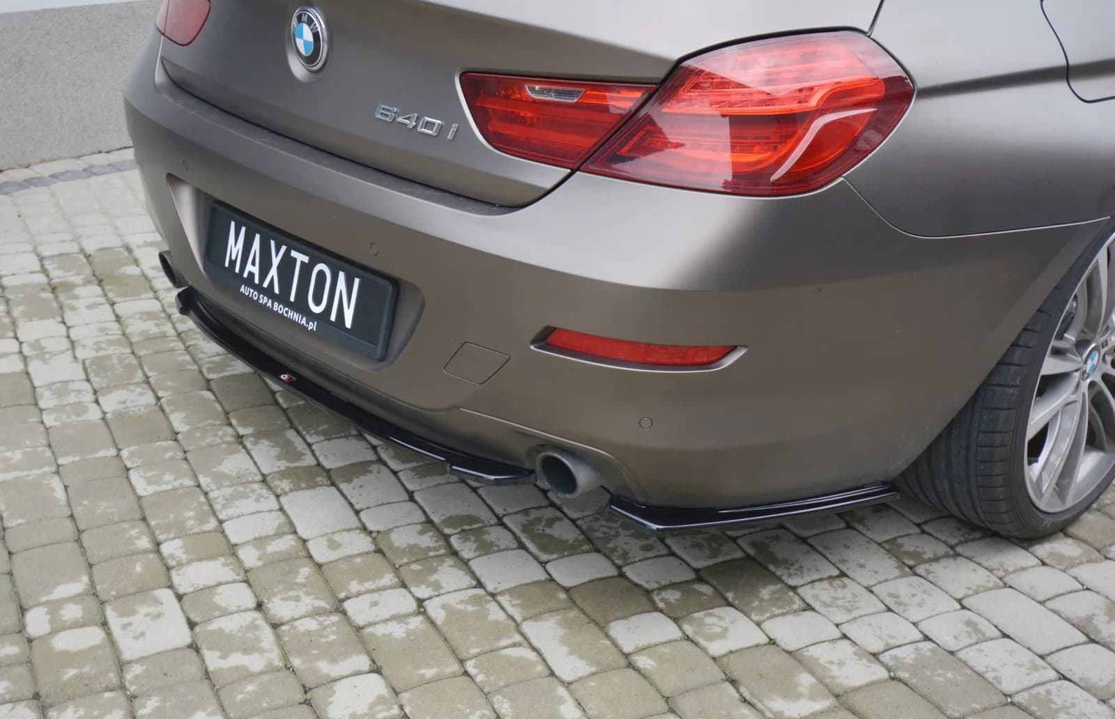 Задній сплітер Maxton BMW 6 Gran Coupe F06 - фото My Tuning Lab