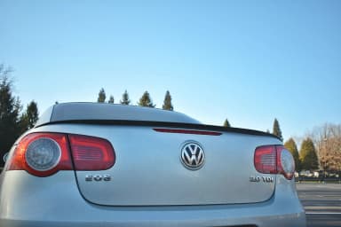 Задній спойлер Maxton Volkswagen Eos (чорний глянець) - фото My Tuning Lab