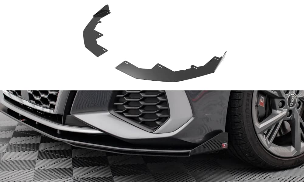 Front Flaps Maxton Audi S3/A3 S-Line 8Y - фото My Tuning Lab