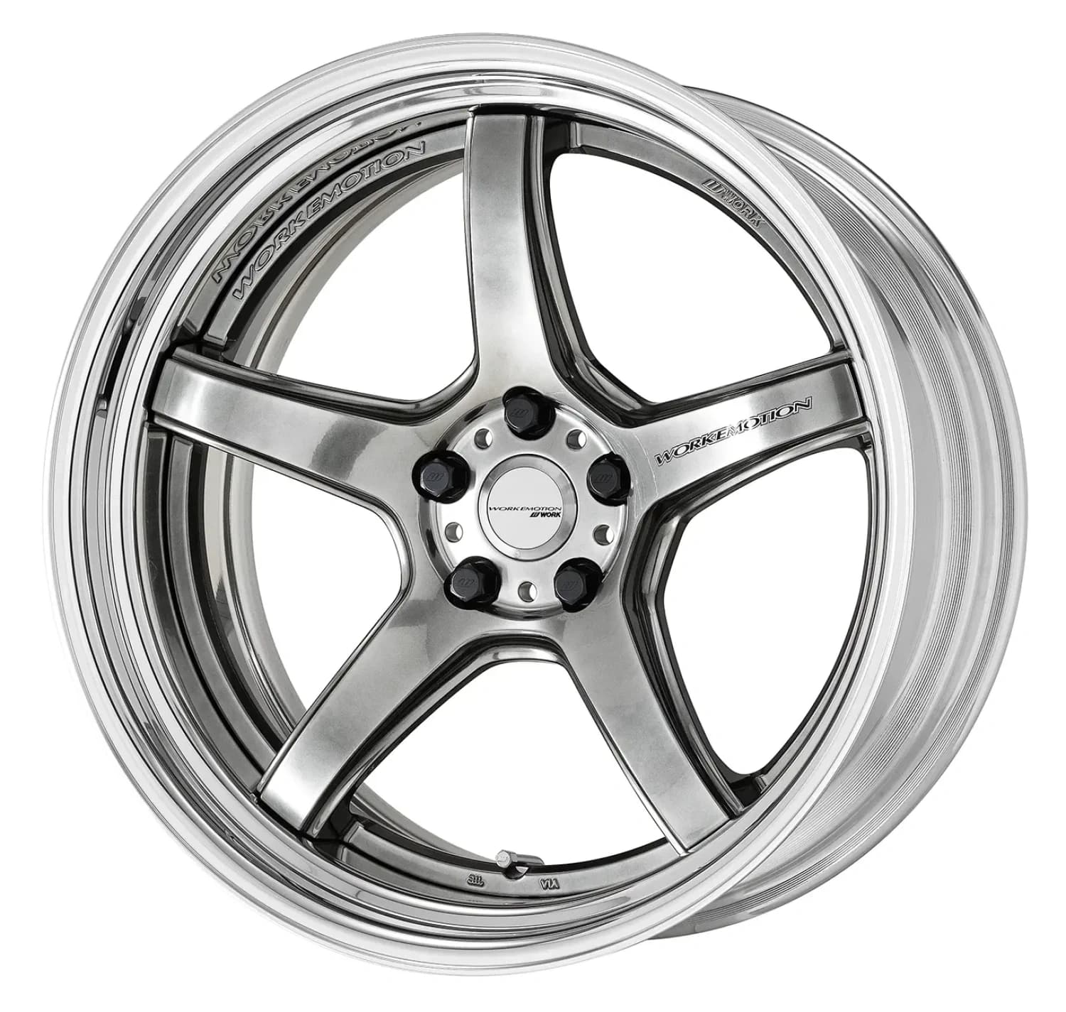 Легкосплавний диск 20" Work Wheels Work Emotion T5R-2P Step Rim 20x10,5 BLANK срібний (GTS) - фото My Tuning Lab
