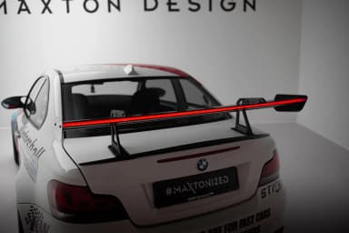 Karbonowy Spoiler Z Górnymi Mocowaniami + LED Maxton BMW 1 M E82 - фото My Tuning Lab