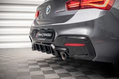 Дифузор Maxton Design Задня накладка Bmw 1 F20/ F21 Facelift M-Power - фото My Tuning Lab