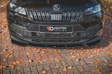 Передній сплітер Maxton Skoda Karoq Sportline - фото My Tuning Lab