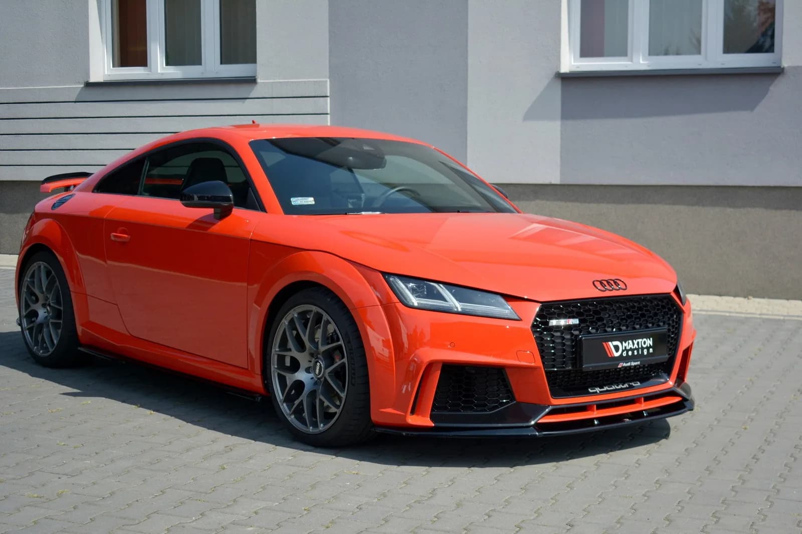 Передній сплітер V.2 Maxton Audi TT RS 8S - фото My Tuning Lab
