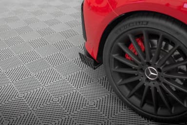 Задні сплітери Boczne Street Pro + Flaps Maxton Mercedes-Benz A 45 AMG W176 Facelift - фото My Tuning Lab
