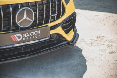 Передній сплітер V.1 Maxton Mercedes-AMG A 45 S Aero Pack W177 - фото My Tuning Lab
