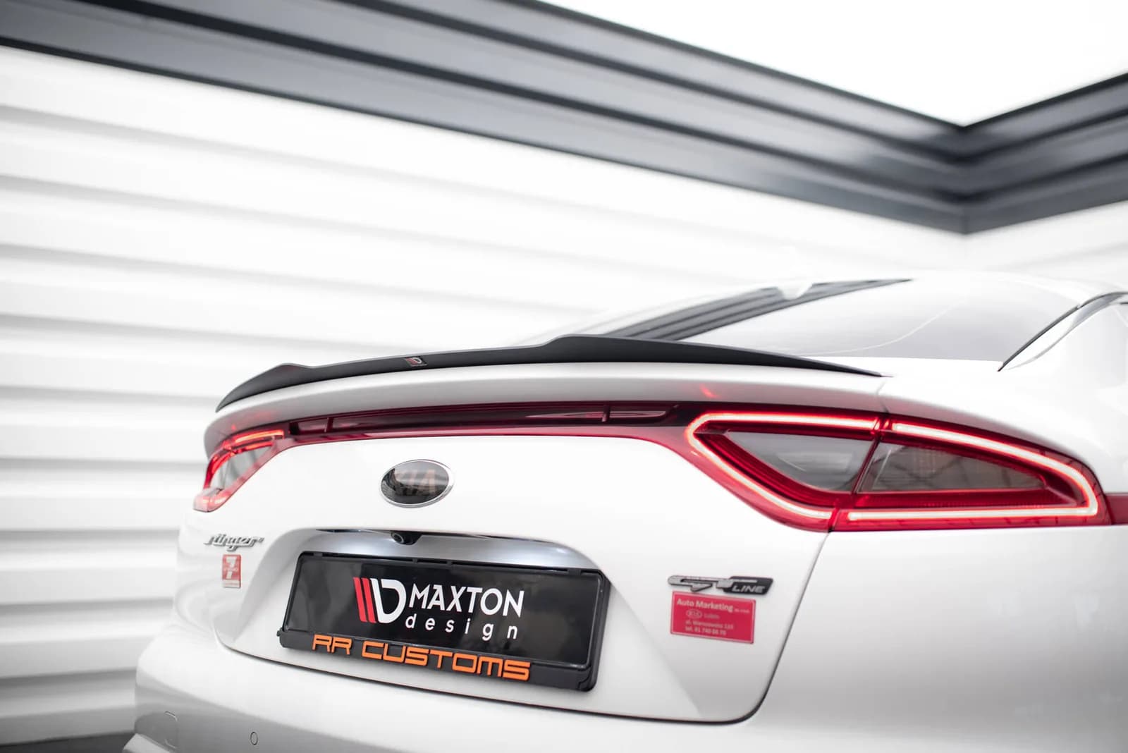 Спойлер Maxton Kia Stinger GT / GT-Line / Standard Mk1 - фото My Tuning Lab