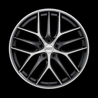 Легкосплавний диск 20" BBS CC-R 20x9 ET25 5x112 сатиновий графіт алмазне фрезерування - фото My Tuning Lab