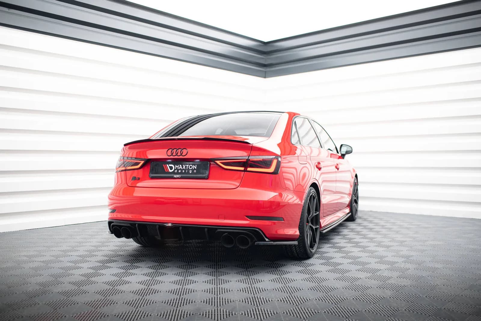 Задні сплітери Boczne Maxton Audi S3 Sedan 8V - фото My Tuning Lab