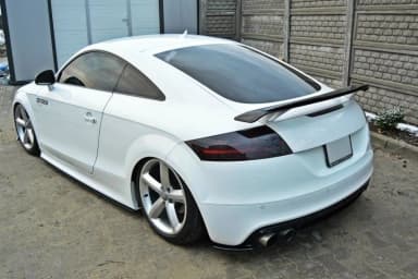 Задні сплітери boczne Maxton Audi TTS 8J (чорний глянець) - фото My Tuning Lab