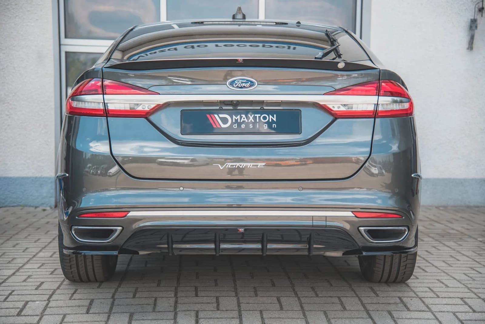 Задня накладка Maxton Ford Mondeo Vignale Mk5 Facelift - фото My Tuning Lab