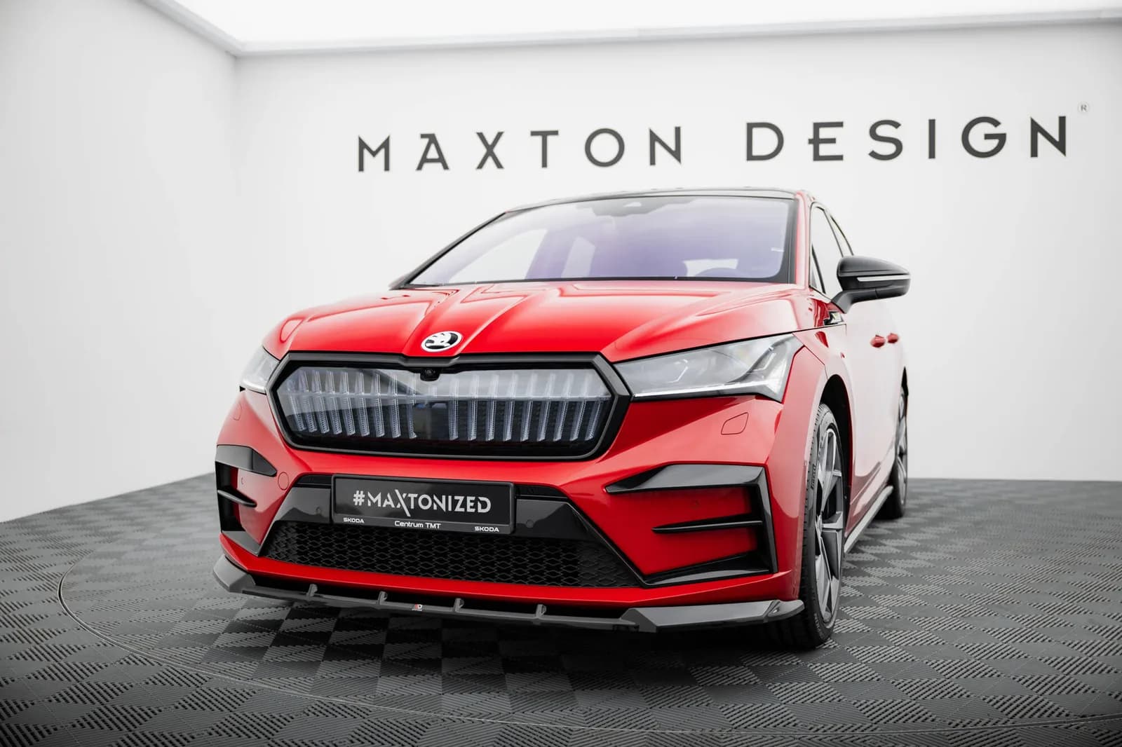 Передній сплітер Maxton Skoda Enyaq Coupe iV RS - фото My Tuning Lab