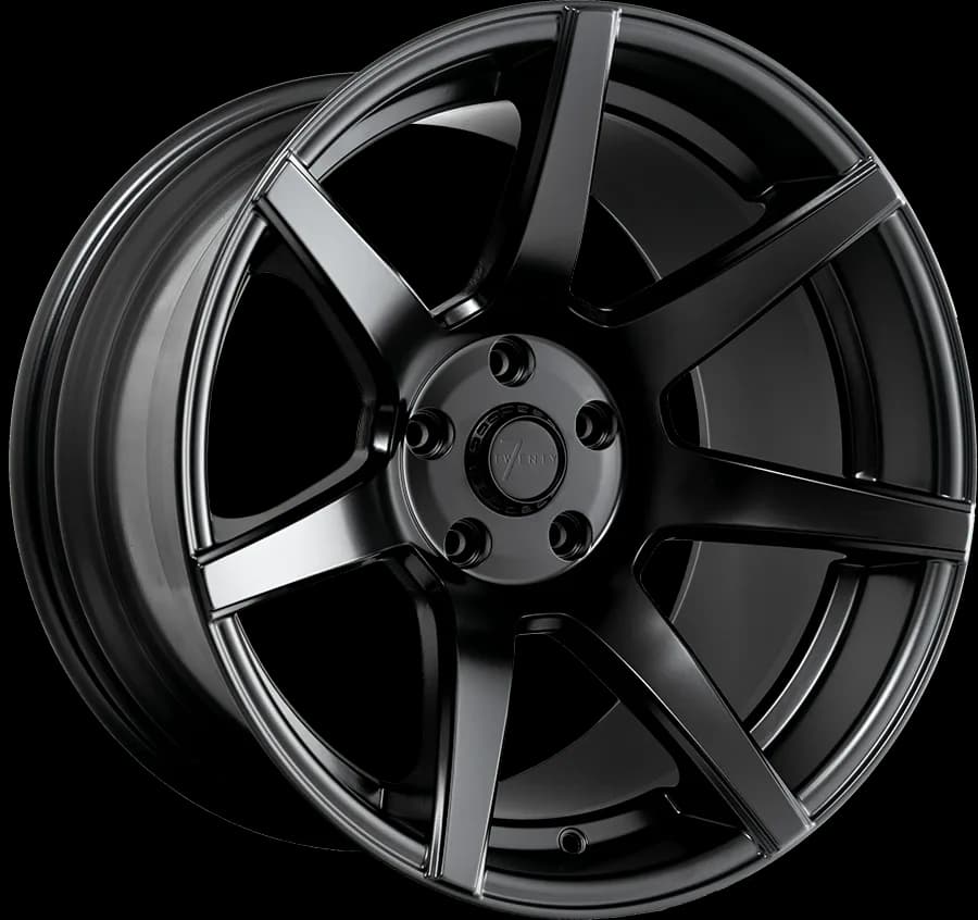 Легкосплавний диск 18" 7Twenty Style 55 18x10.5 ET5 5x114.3 сатиновий чорний - фото My Tuning Lab