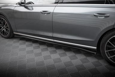 Накладки на пороги Maxton Audi A8 D5 - фото My Tuning Lab