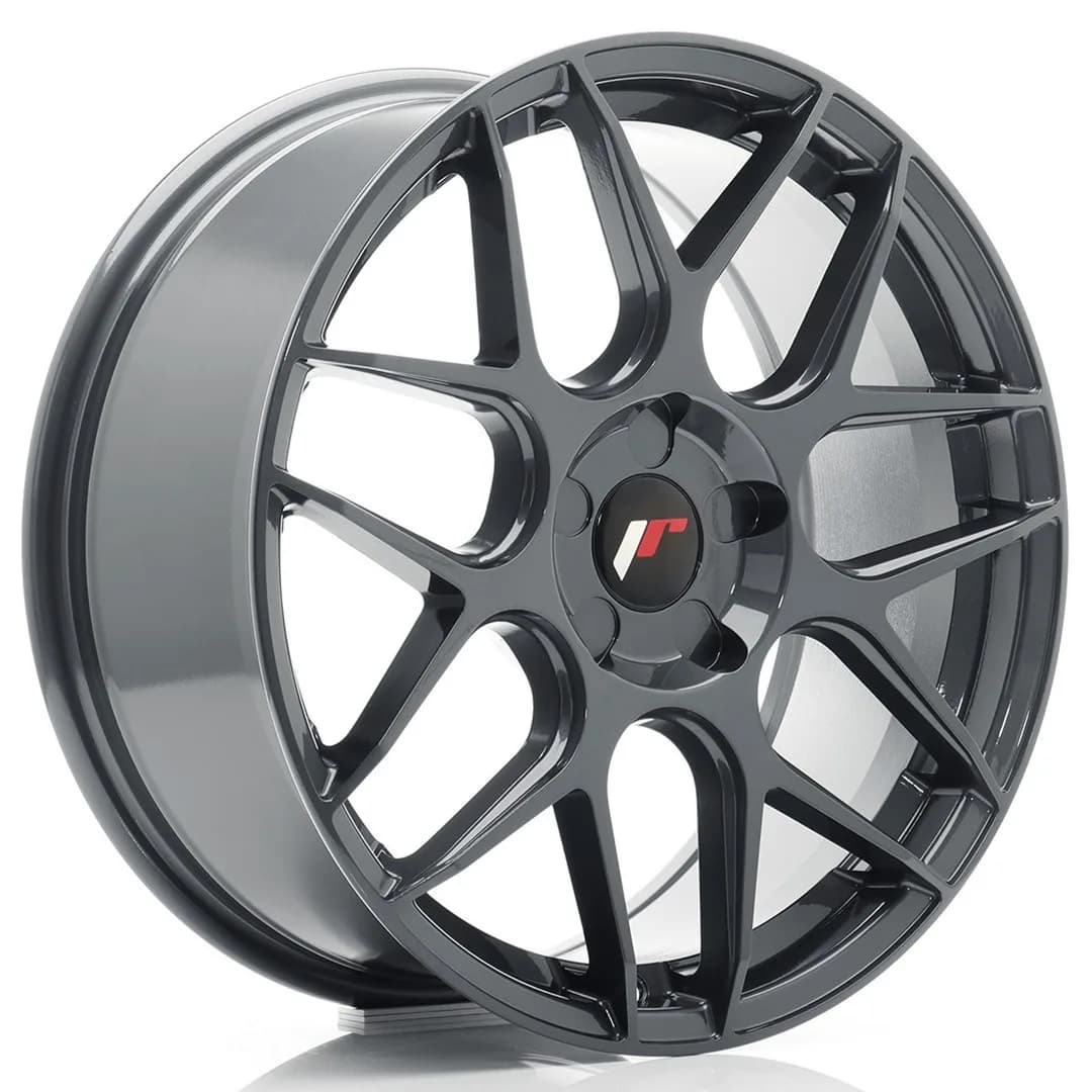 Легкосплавний диск 18" Japan Racing JR18 18x7,5 ET36 5x112 насичений сірий - фото My Tuning Lab