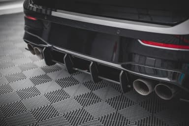 Задній дифузор Street Pro Maxton Volkswagen Golf R Mk8 - фото My Tuning Lab