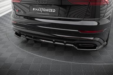 Задній сплітер (Z Dyfuzorem) Maxton Audi SQ8 / Q8 S-Line Mk1 Facelift - фото My Tuning Lab