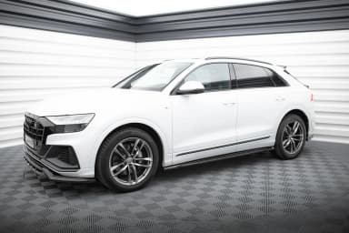 Накладки на пороги V.2 Maxton Audi Q8 / Q8 S-line / SQ8 Mk1 / Mk1 Facelift - фото My Tuning Lab