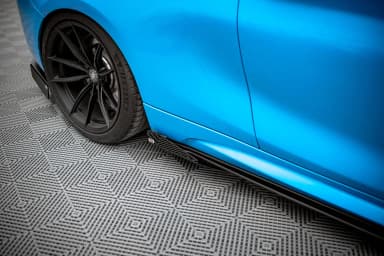 Накладки на пороги Street Pro + Flaps Maxton BMW M2 F87 - фото My Tuning Lab