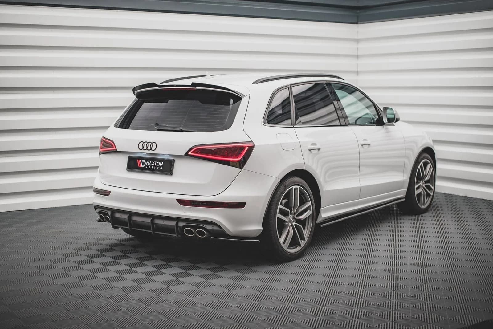 Задній дифузор Street Pro Maxton Audi SQ5 Mk1 (8R) - фото My Tuning Lab