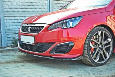 Передній сплітер Maxton Peugeot 308 II GTI V.1 - фото My Tuning Lab