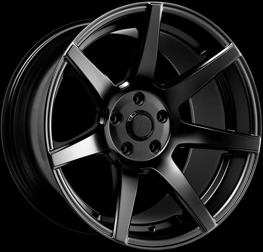 Легкосплавний диск 18" 7Twenty Style 55 18x9.5 ET15 5x114.3 сатиновий чорний - фото My Tuning Lab