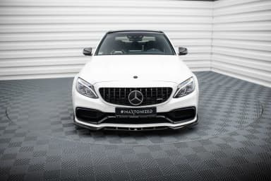 Передній сплітер V.2 Maxton Mercedes-AMG C63 Sedan / Estate W205 / S205 - фото My Tuning Lab