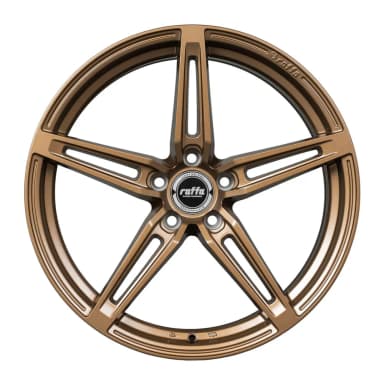 Легкосплавний диск 19" Raffa RF-01 19x8,5 ET45 5x112 бронза Matt - фото My Tuning Lab