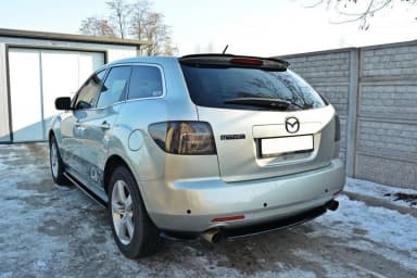 Задні сплітери boczne Maxton Mazda CX-7 (чорний глянець) - фото My Tuning Lab
