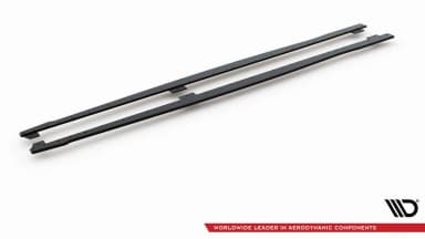 Накладки на пороги Racing Durability V.2 Maxton BMW 1 F20 M135i / M140i / M-пакет - фото My Tuning Lab