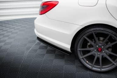 Задні сплітери boczne Maxton Mercedes CLS C218 AMG Line (чорний глянець) - фото My Tuning Lab