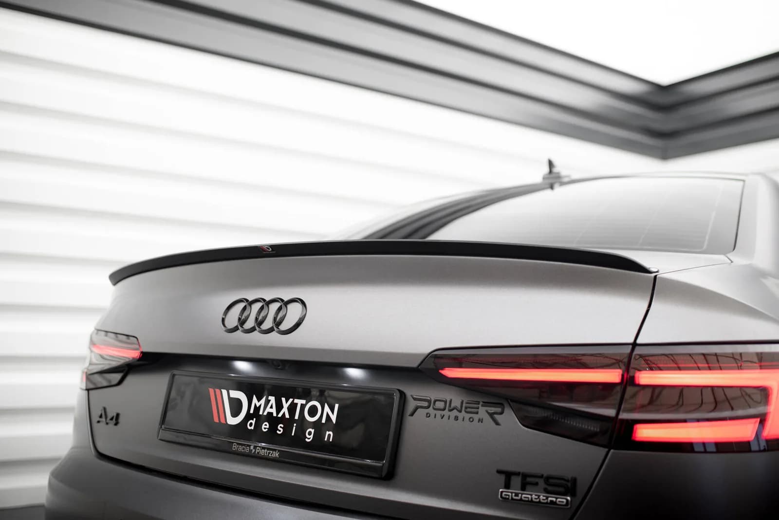 Спойлер V.2 Maxton Audi S4 / A4 Standard / S-Line / Competition Sedan B9 / B9 Facelift - фото My Tuning Lab