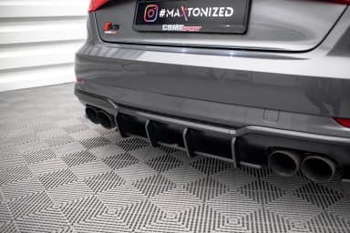 Задній дифузор Street Pro Maxton Audi S3 Sportback 8V Facelift - фото My Tuning Lab