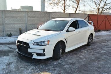 Передній сплітер Maxton Racing Mitsubishi Lancer Evo X V1 - фото My Tuning Lab