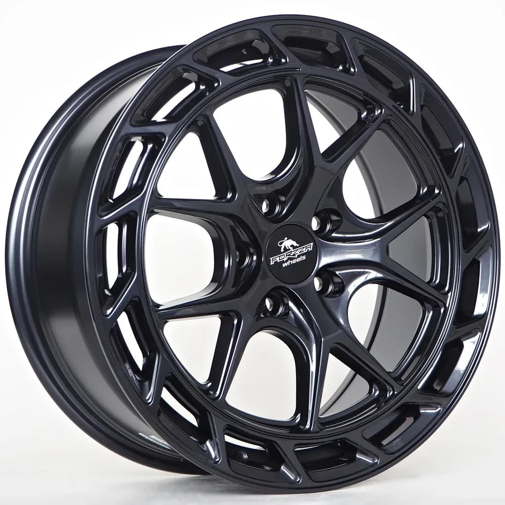 Легкосплавний диск 18" Forzza Saturn 18x8 ET45 5x112 чорний Magic - фото My Tuning Lab