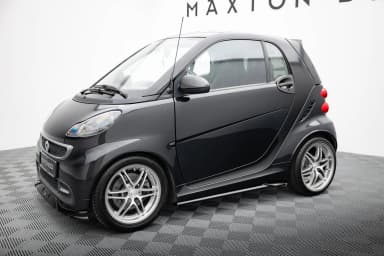 Накладки на пороги Maxton Brabus Smart Fortwo C451 Facelift - фото My Tuning Lab
