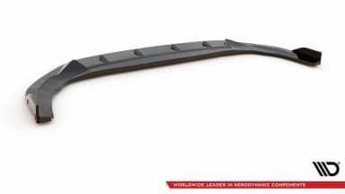 Передній сплітер V.3 + Flaps Maxton Volkswagen Golf GTI / GTE / GTD / R-Line Mk8 - фото My Tuning Lab