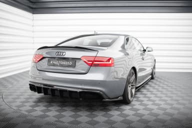 Задня накладка Maxton Audi S5 / A5 S-Line 8T Facelift (Wersja z podwójnym Вихлопem z jednej strony) - фото My Tuning Lab
