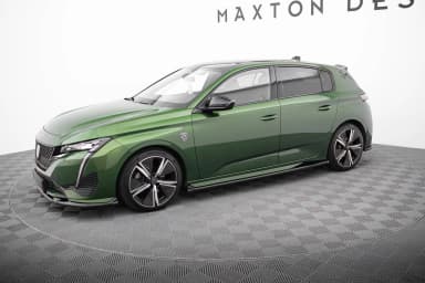 Накладки на пороги Maxton Peugeot 308 GT Hatchback Mk3 - фото My Tuning Lab