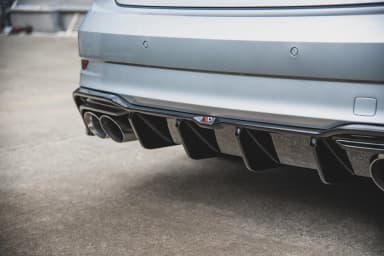 Задня накладка Maxton Audi S3 Sedan 8V Facelift - фото My Tuning Lab