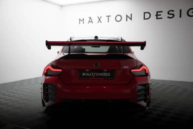 Karbonowy Spoiler Z Górnymi Mocowaniami + LED Maxton BMW M2 G87 - фото My Tuning Lab