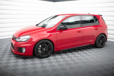 Накладки на пороги Racing Durability Maxton Volkswagen Golf GTI Mk6 - фото My Tuning Lab