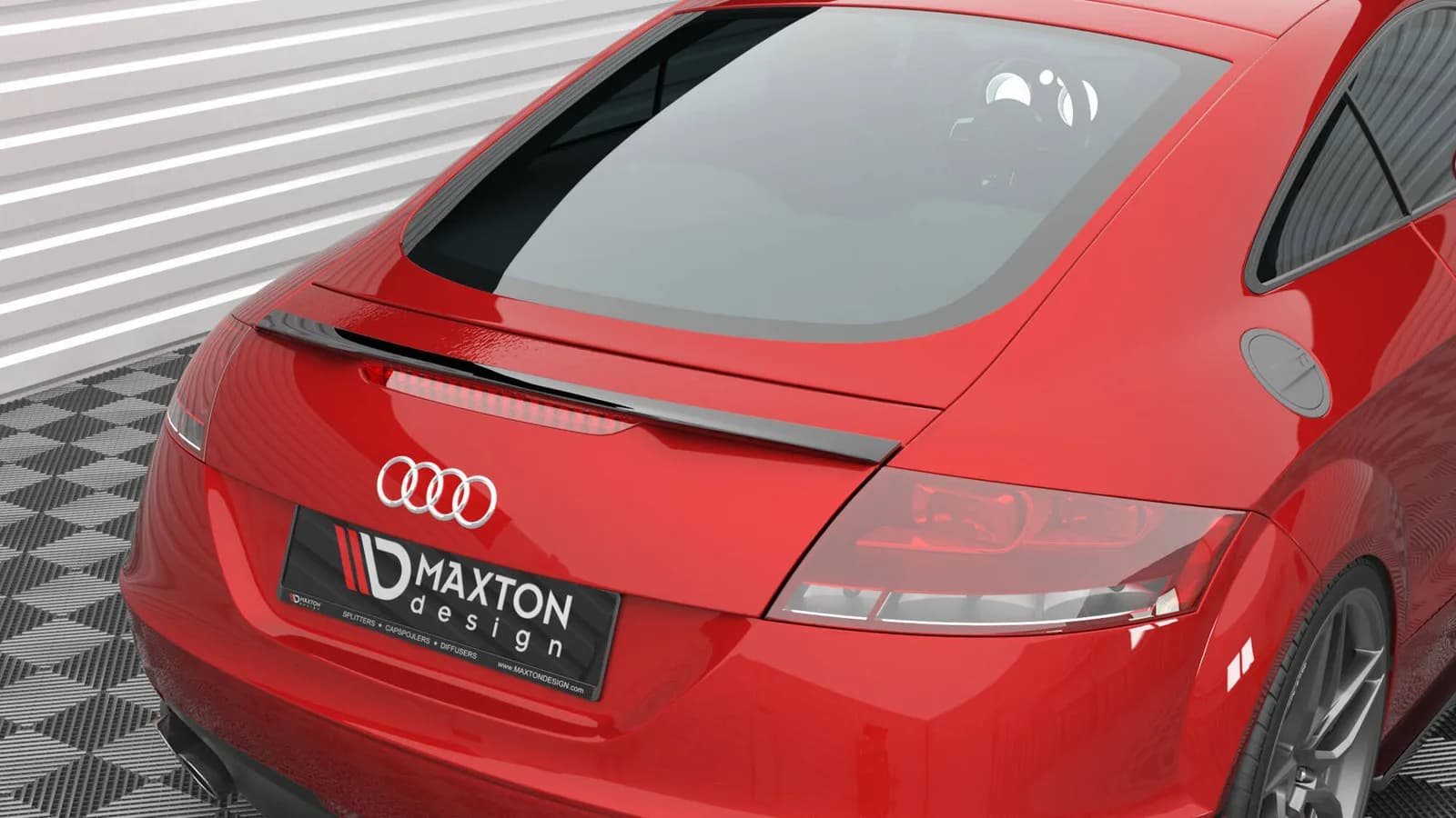 Продовження спойлера Maxton Audi TT 8J - фото My Tuning Lab